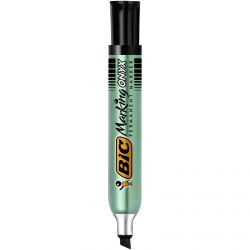 BIC ONYX 1591 Marqueur permanent pointe biseau grande contenance encre Noire