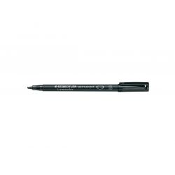 STAEDTLER LUMOCOLOR Feutre Pointe super fine Encre permanente Noire