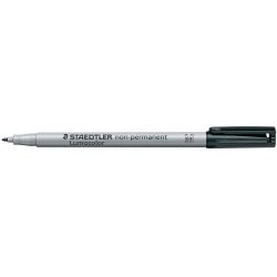 STAEDTLER LUMOCOLOLR Feutre Pointe moyenne Encre soluble Noire