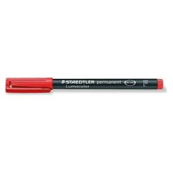 STAEDTLER LUMOCOLOR Feutre Pointe fine Encre permanente Rouge