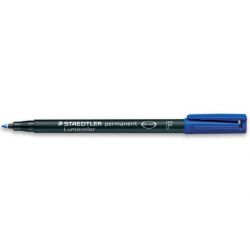 STAEDTLER LUMOCOLOR Feutre Pointe fine encre permanente Bleue