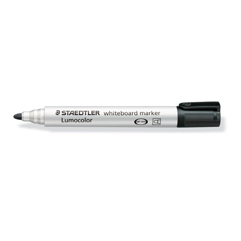 STAEDTLER Marqueur effaçable à sec Pointe ogive encre Noire