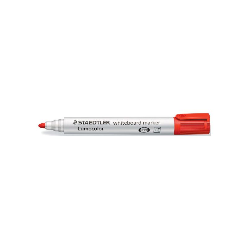 STAEDTLER WHITEBOARD Marqueur effaçable à sec pointe ogive Encre Rouge