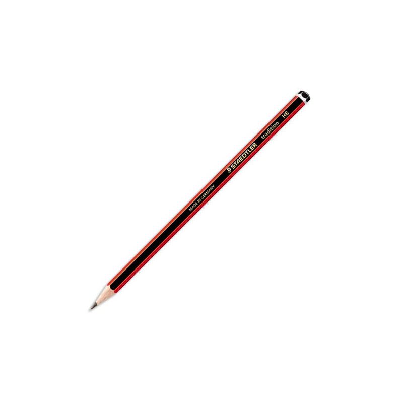 STAEDTLER Tradition Crayon graphite tête trempée mine 2B