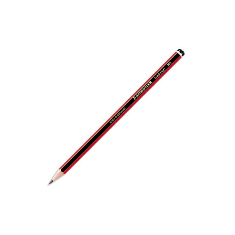 STAEDTLER Tradition Crayon graphite tête trempée mine HB