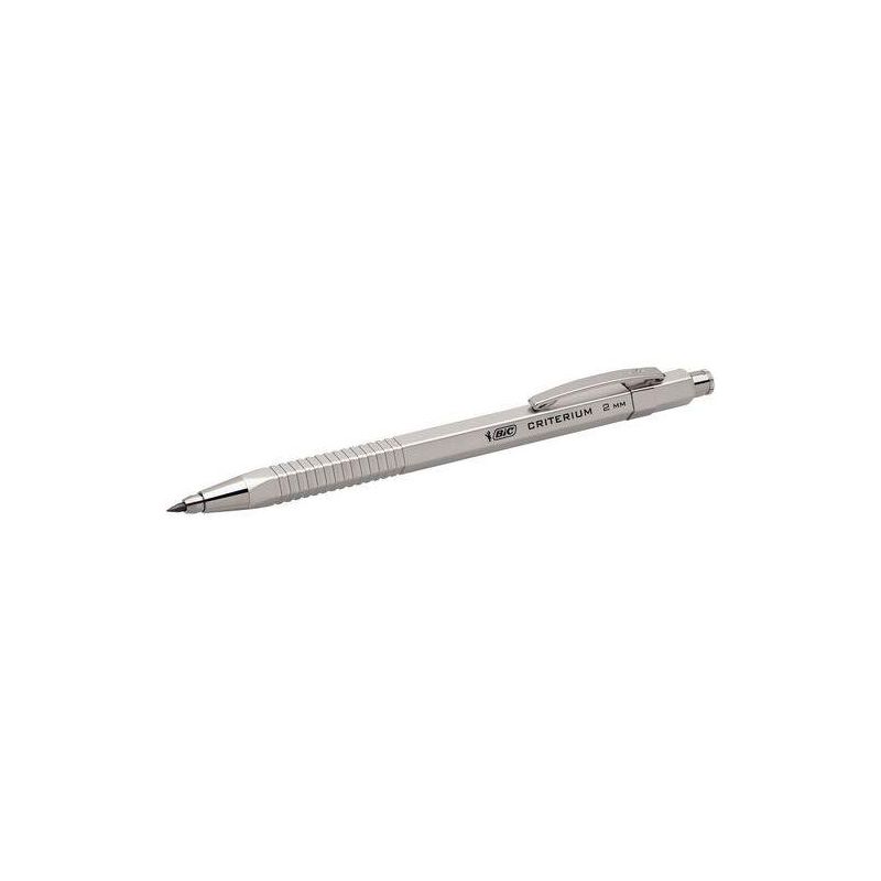 BIC CRITERIUM Porte-mine 2 mm rechargeable couleur argent