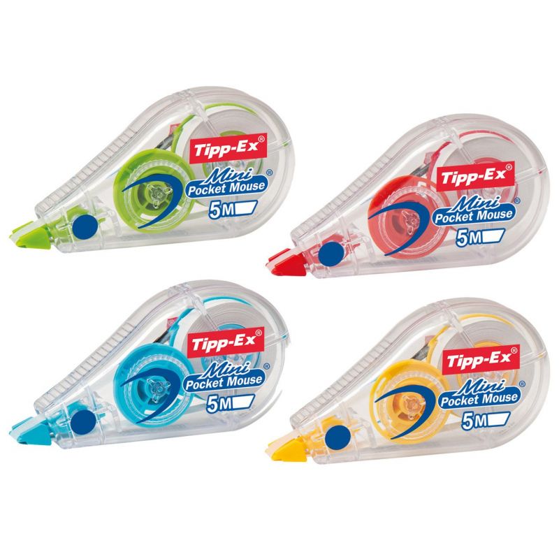 TIPP-EX Mini roller de correction jetable sans solvant 5 mm x 5m