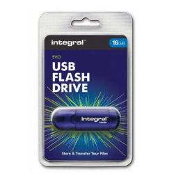 INTEGRAL Clé USB 2.0 EVO Bleue 16Go