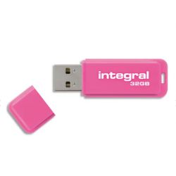 INTEGRAL Clé USB 3.0 Neon 32Go Rose
