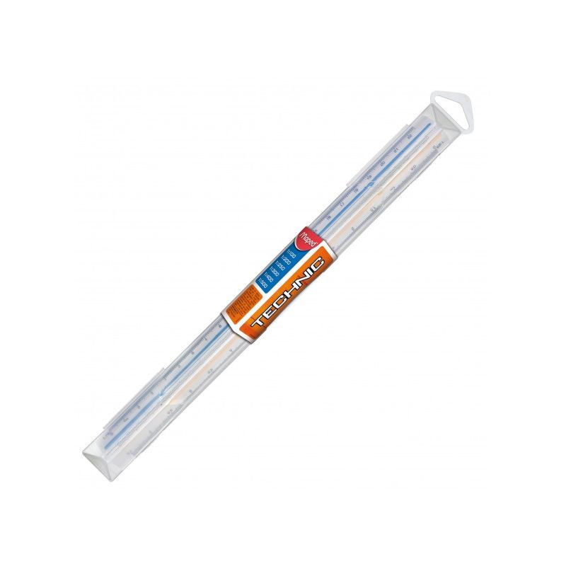 MAPED Kutch échelle de réduction triangle 1,100 sous étui