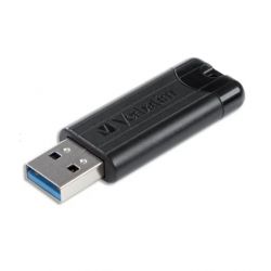 VERBATIM Clé USB 3.0 PINSTRIPE Noire 256Go