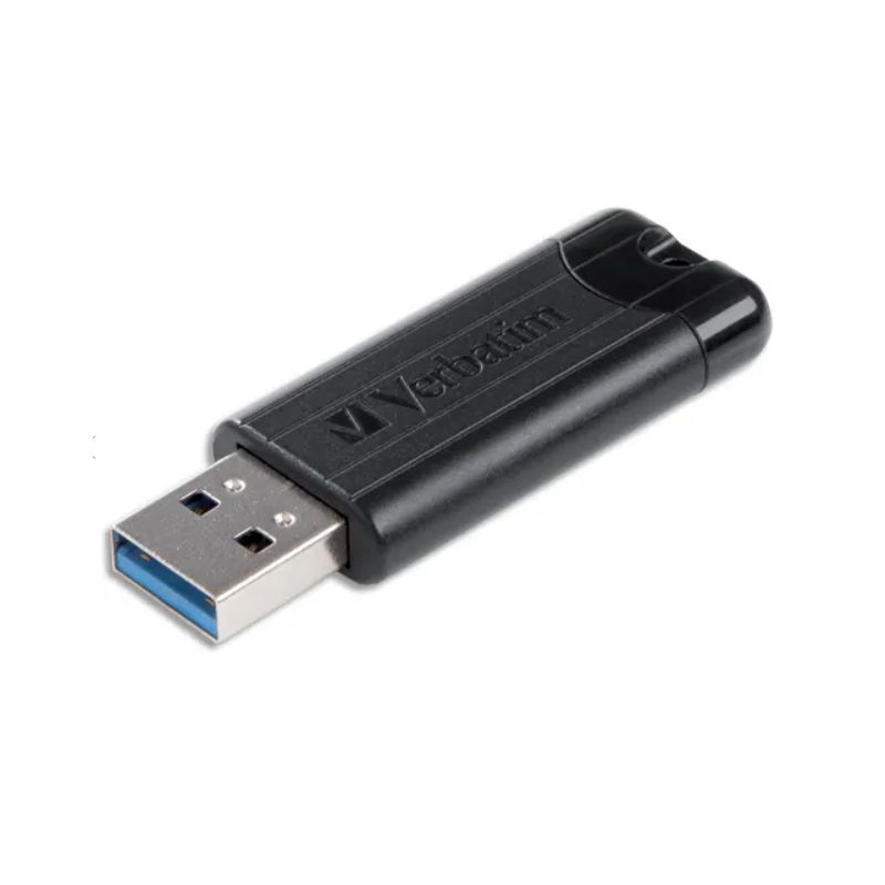 VERBATIM Clé USB 3.0 PINSTRIPE Noire 256Go