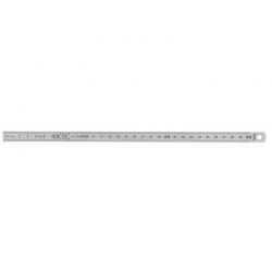 WONDAY Règlet inox 2 faces : mm et 1/2mm longueur 30 cm