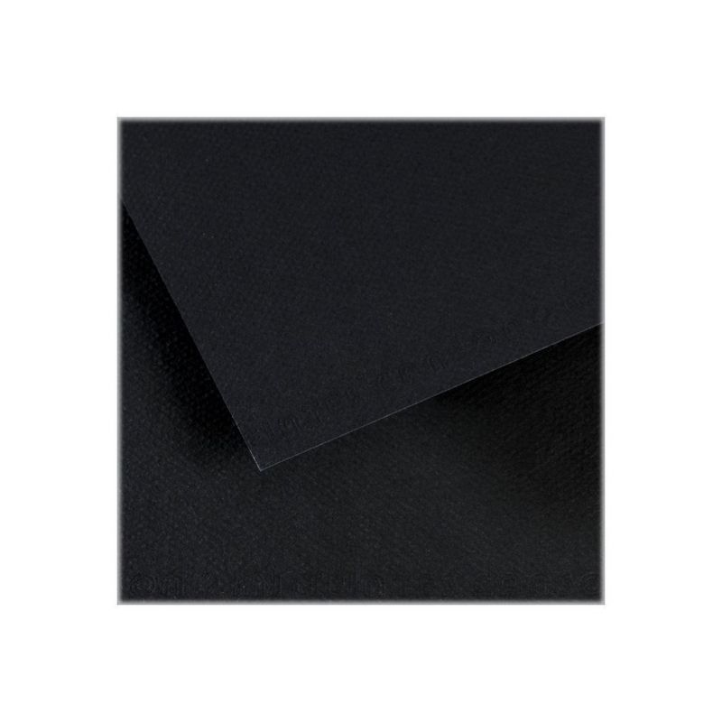 CANSON Manipack de 25 feuilles papier dessin MI-TEINTES 160g 50x65cm Noir