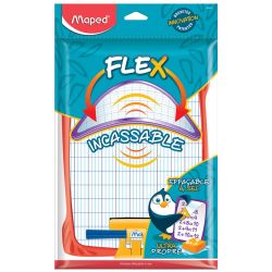 MAPED Ardoise incassable 21x29,7cm double face + feutre