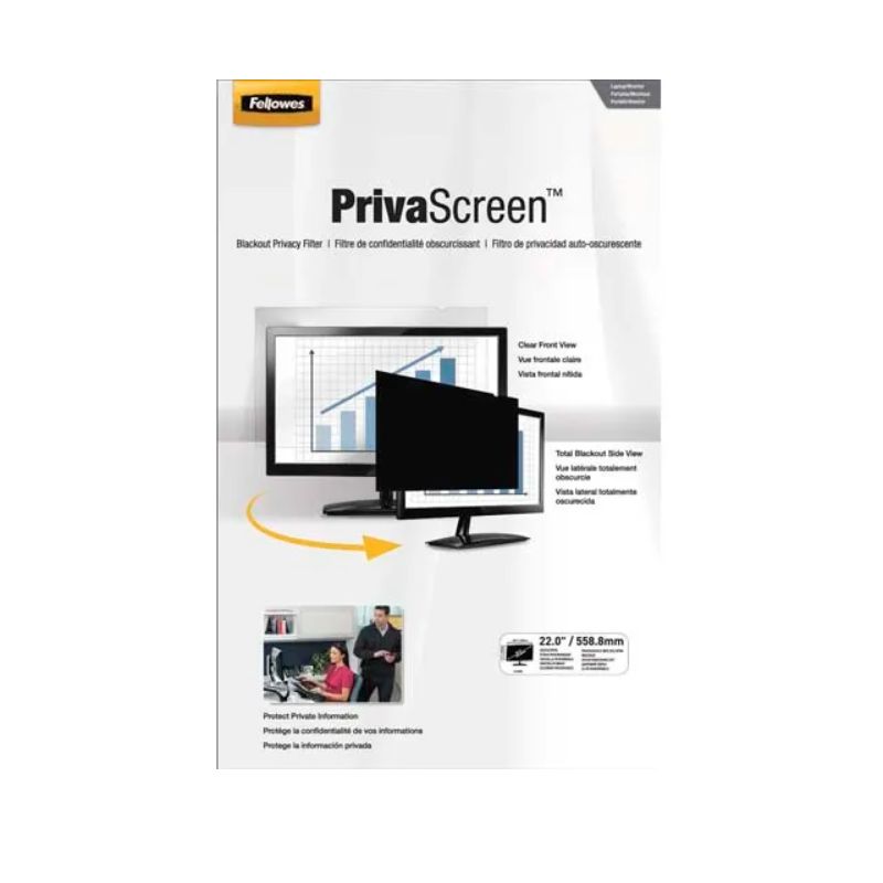 FELLOWES Filtre de confidentialité PrivaScreen 22''