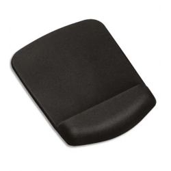 FELLOWES Tapis de souris repose-poignets PlushTouch Noir