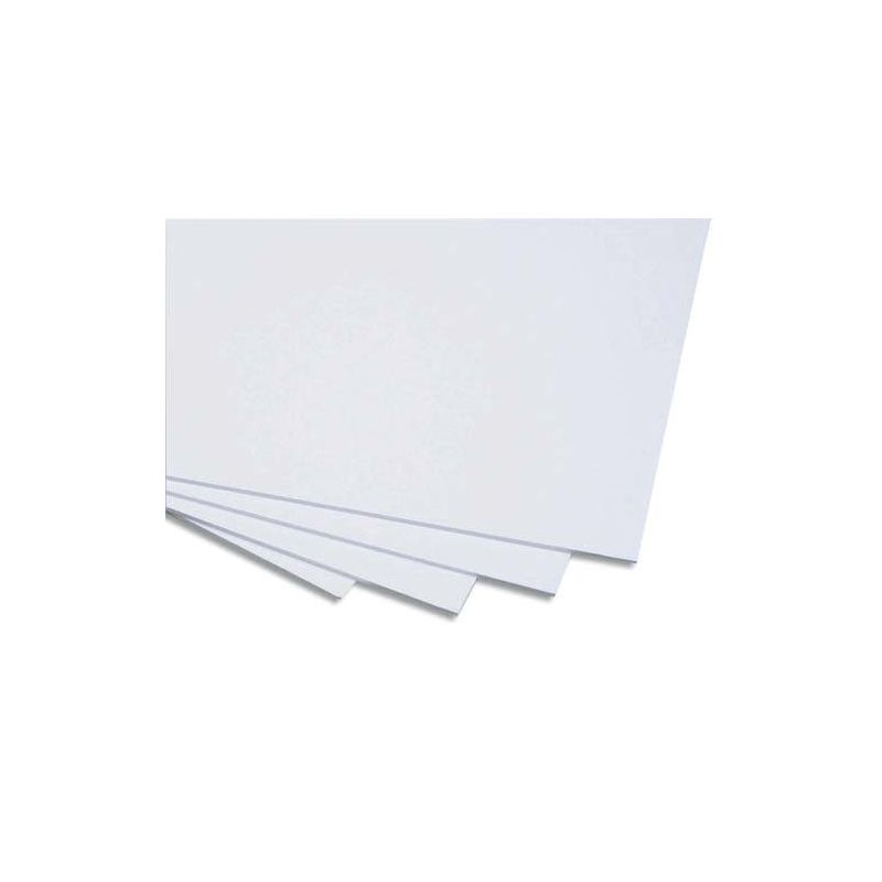 CLAIREFONTAINE Cartos mousse blanc 50x65 cm épaisseur 3mm