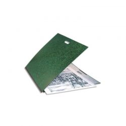 EXACOMPTA Carton à dessin Vert avec poignée et élastique 59 x 72 cm