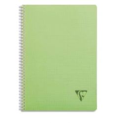 CLAIREFONTAINE Cahier spirale couverture polypro 100 pages A4