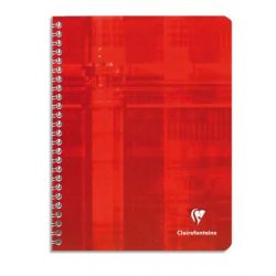 CLAIREFONTAINE Cahier reliure spirale 17x22 cm 100 pages