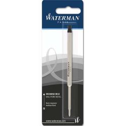 WATERMAN Blister 1 recharge bille moyenne coloris Noir