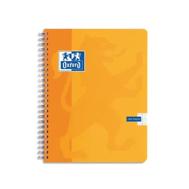 OXFORD Cahier COLORLIFE spiralé 180 pages