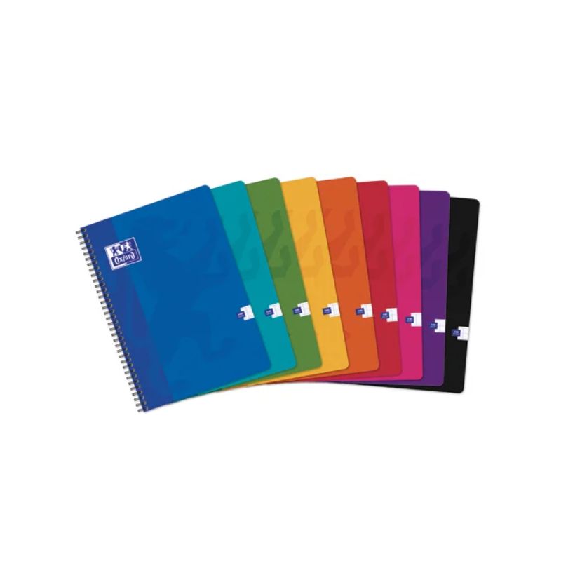 OXFORD Cahier COLORLIFE spiralé 100 pages grands