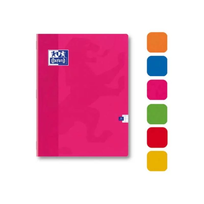 OXFORD Cahier COLORLIFE piqûre 96 pages petits carreaux