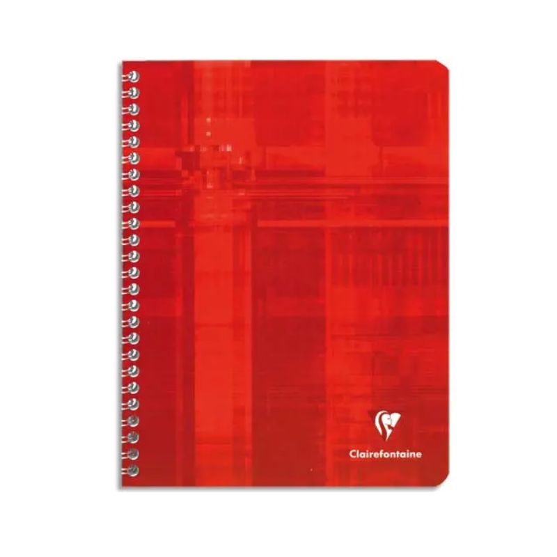 CLAIREFONTAINE Cahier reliure spirale grand format 21x29,7cm