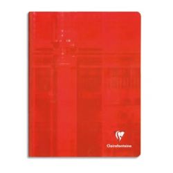 CLAIREFONTAINE Cahier reliure brochure 17x22 cm 192 pages