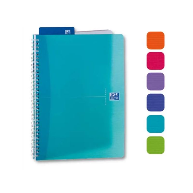 OXFORD Cahier spiralé My Color A4, 180 pages