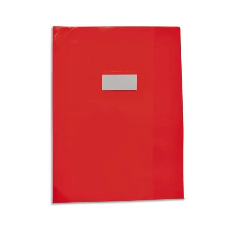 OXFORD Protège-cahier 24x32cm Strong Line cristal Rouge