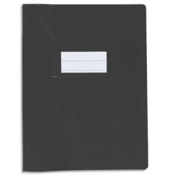 OXFORD Protège-cahier 17x22cm Strong Line opaque Noir