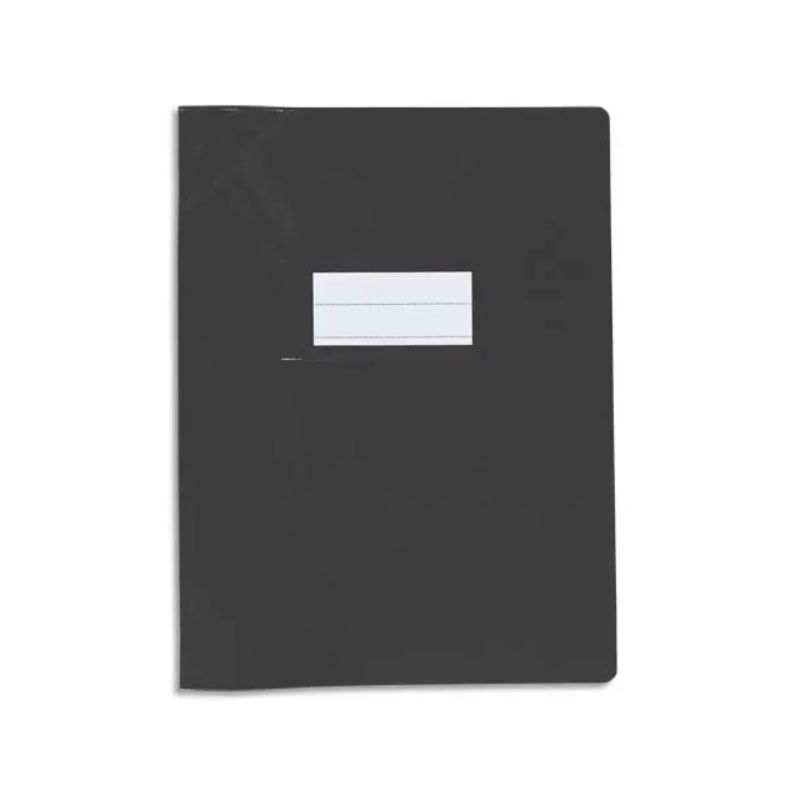 OXFORD Protège-cahier 24x32cm Strong Line opaque Noir