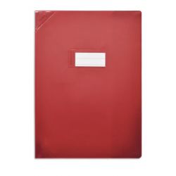 OXFORD Protège-cahier 24x32cm Strong Line opaque Rouge