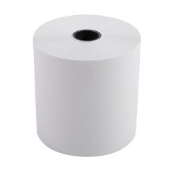 EXACOMPTA Bobine caisses et calculatrices 57 x 60 x 12 mm 33 mètres papier 1 pli offset extra-Blanc 60g