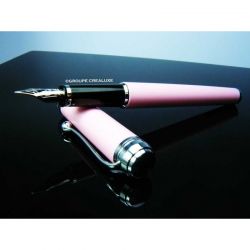 Aurora - stylo plume - Talentum - resine - Rose - Pointe moyenne