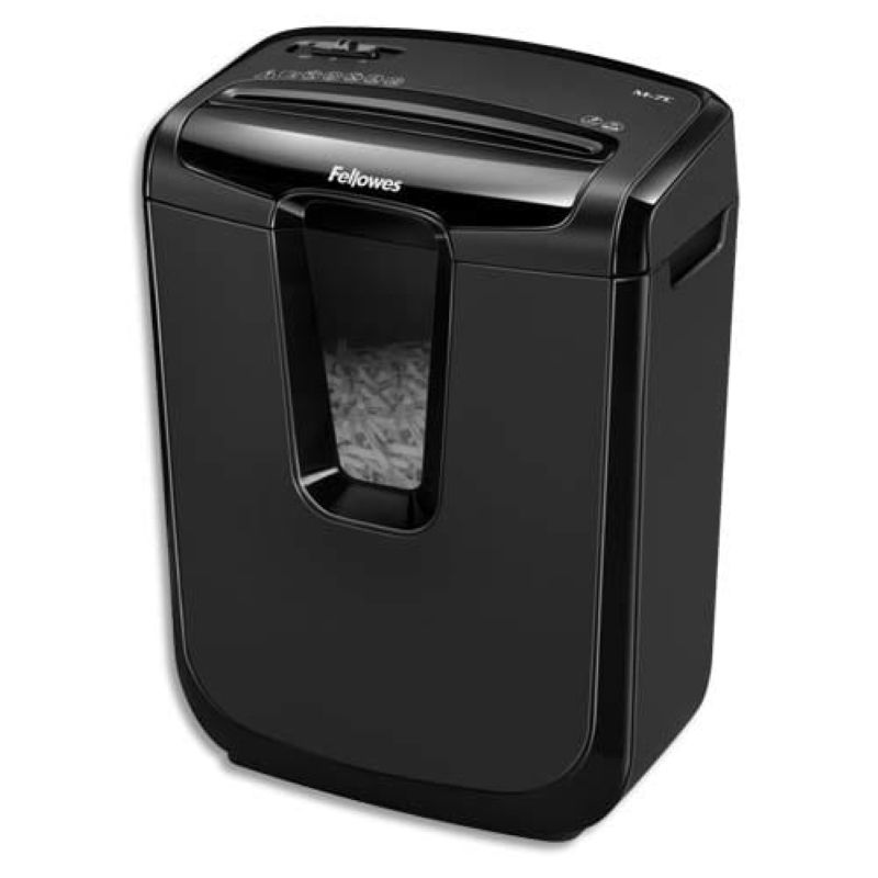 FELLOWES Destructeur coupe croisée corbeille de 14L M-7C sécurité P 4603101