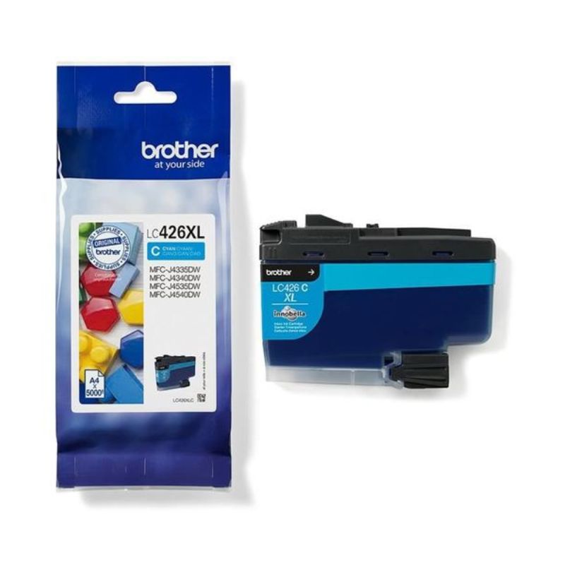 BROTHER Cartouche jet d'encre cyan LC426XLC