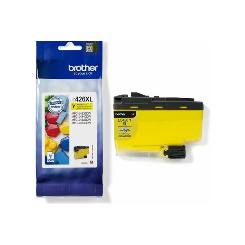 BROTHER Cartouche jet d'encre jaune LC426XLY