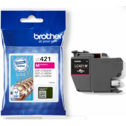 BROTHER Cartouche jet d'encre magenta LC421M