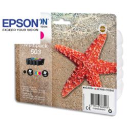 EPSON Multipack jet d'encre 4 couleurs 603 C13T03U64010