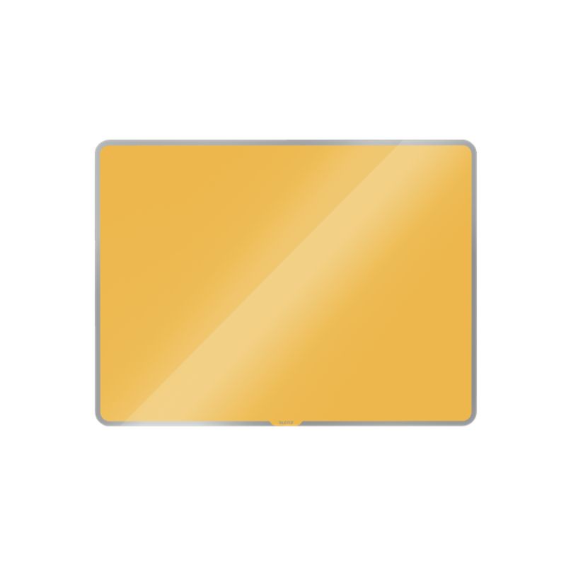 LEITZ Tableau en verre magnétique Cosy - 80 x 60 mm - jaune - 70430019