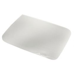 LEITZ Sous-mains Leitz Plus Soft Touch en PVC. Dim (lxh): 53 x 40 cm. Transparent mat grainé, anti-reflet