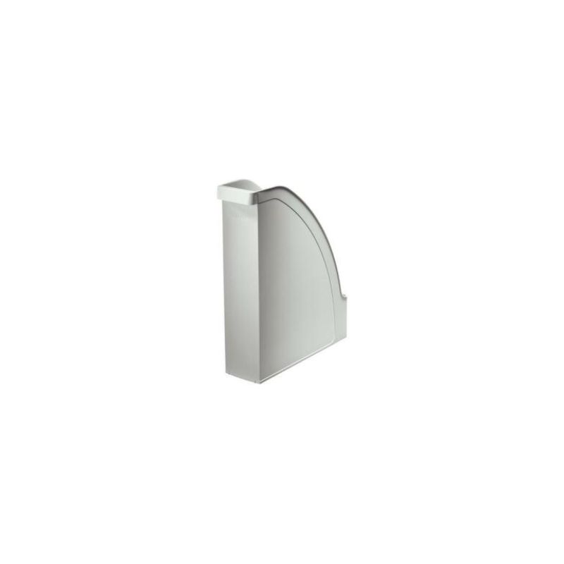 LEITZ Porte revues Leitz Plus. Dimensions (hxp) : 30 x 27,8 cm - Dos 7,8 cm. Coloris gris