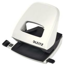 LEITZ Perforateur de bureau en métal NeXXt WOW - Blanc- 50081001