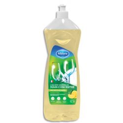 ALBIORE Flacon de 1 litre Liquide vaisselle parfum citron