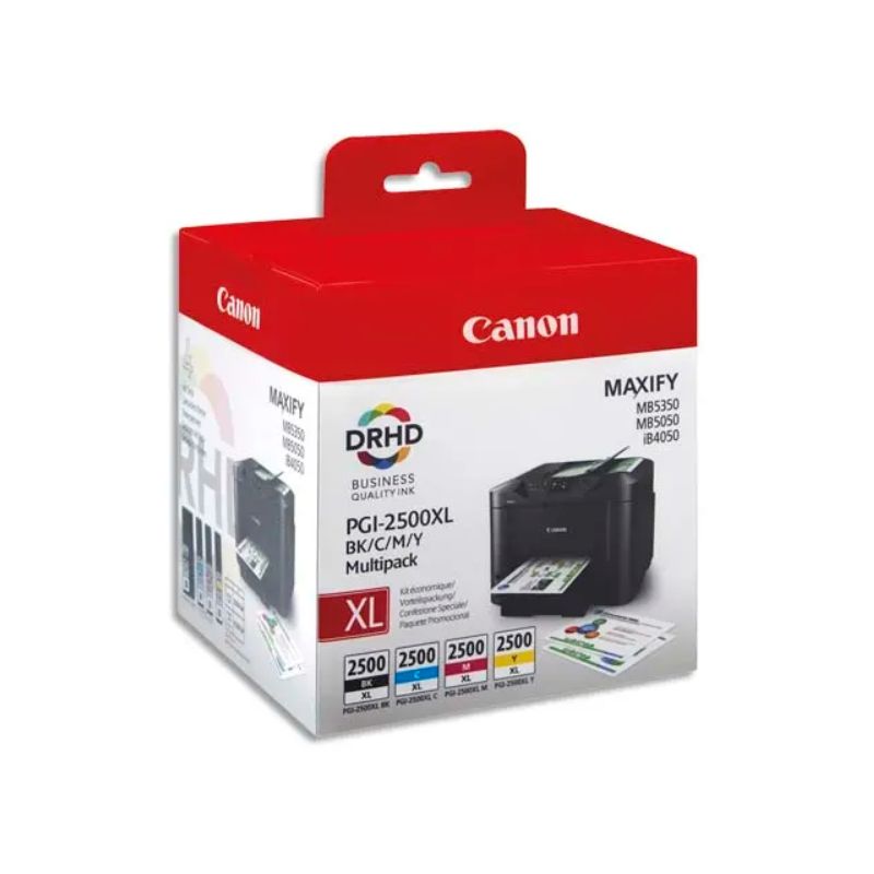 CNO MULTIPACK 4 COUL JE PGI2500XL 9254B0