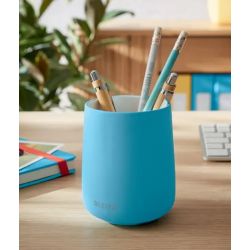 LEITZ Pot à crayons Cosy, céramique, H108 x D85, bleu